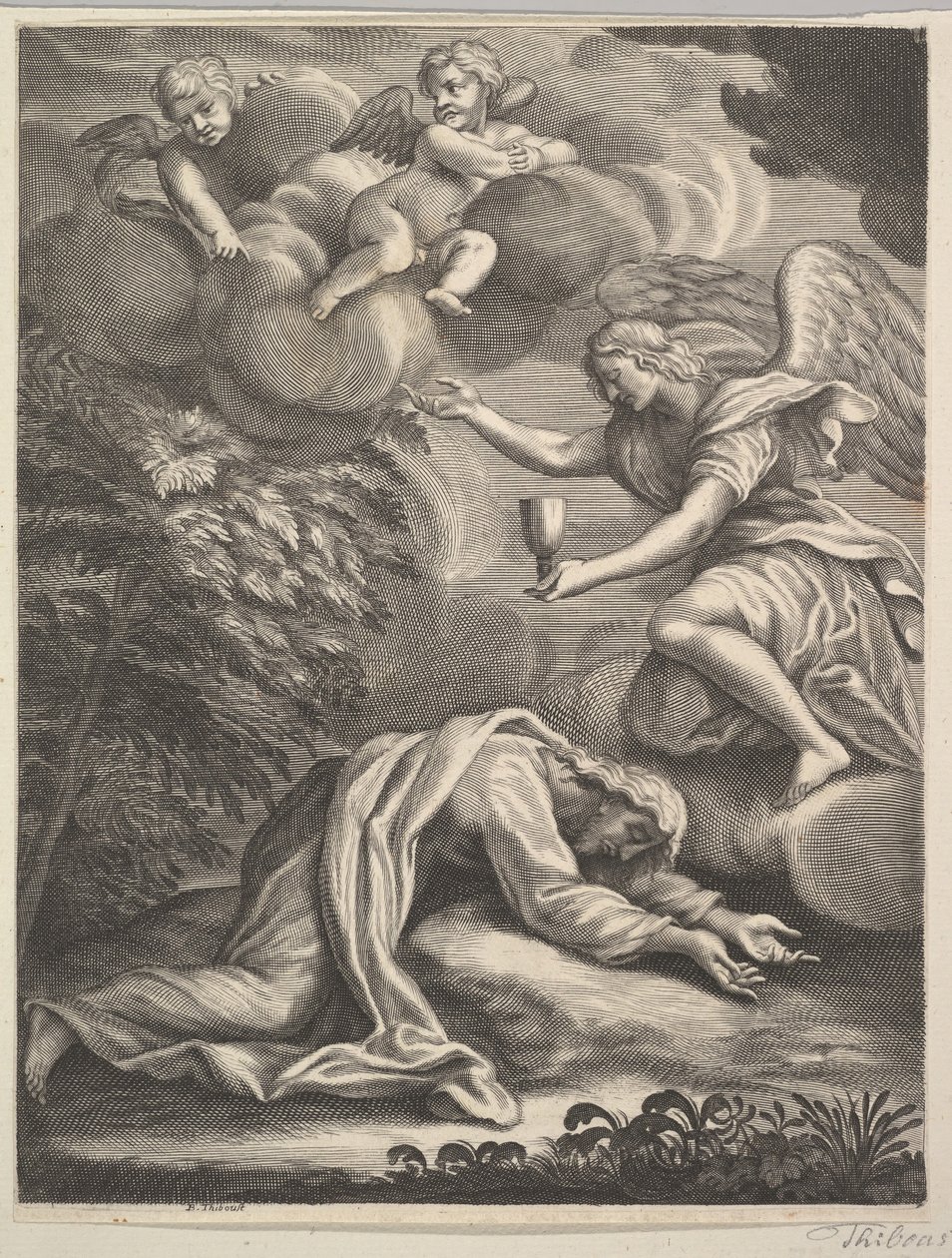 Bahçede Acı, 1680-1719. by Benoit Thiboust