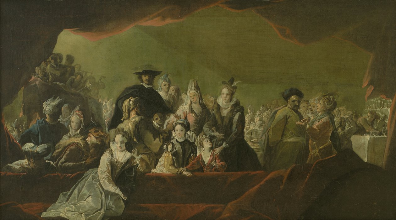 Süslü Bir Elbise Balosu by Benoît Le Coffre