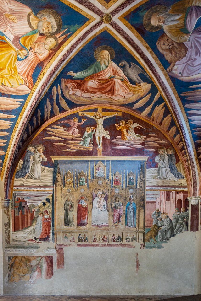 Aziz Jerome Şapeli by Benozzo di Lese di Sandro Gozzoli