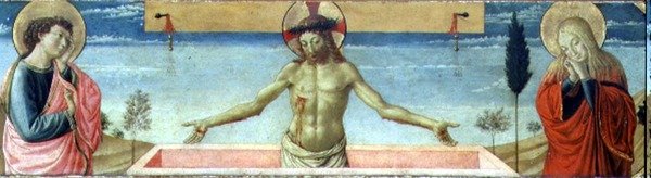 Mezardan Yükselen İsa (panel) (78957) by Benozzo di Lese di Sandro Gozzoli