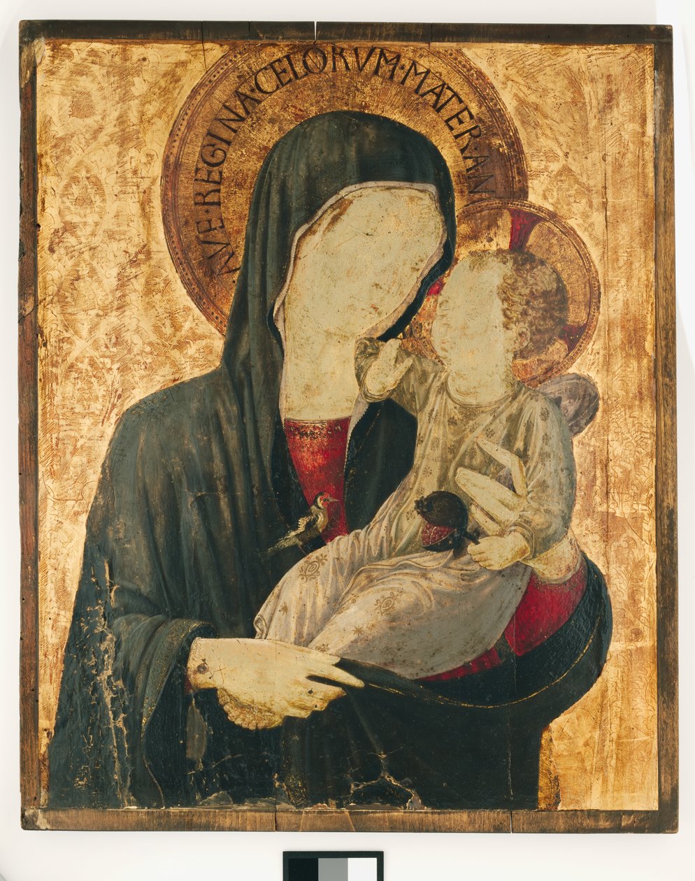 madonna ve çocuk by Benozzo di Lese di Sandro Gozzoli