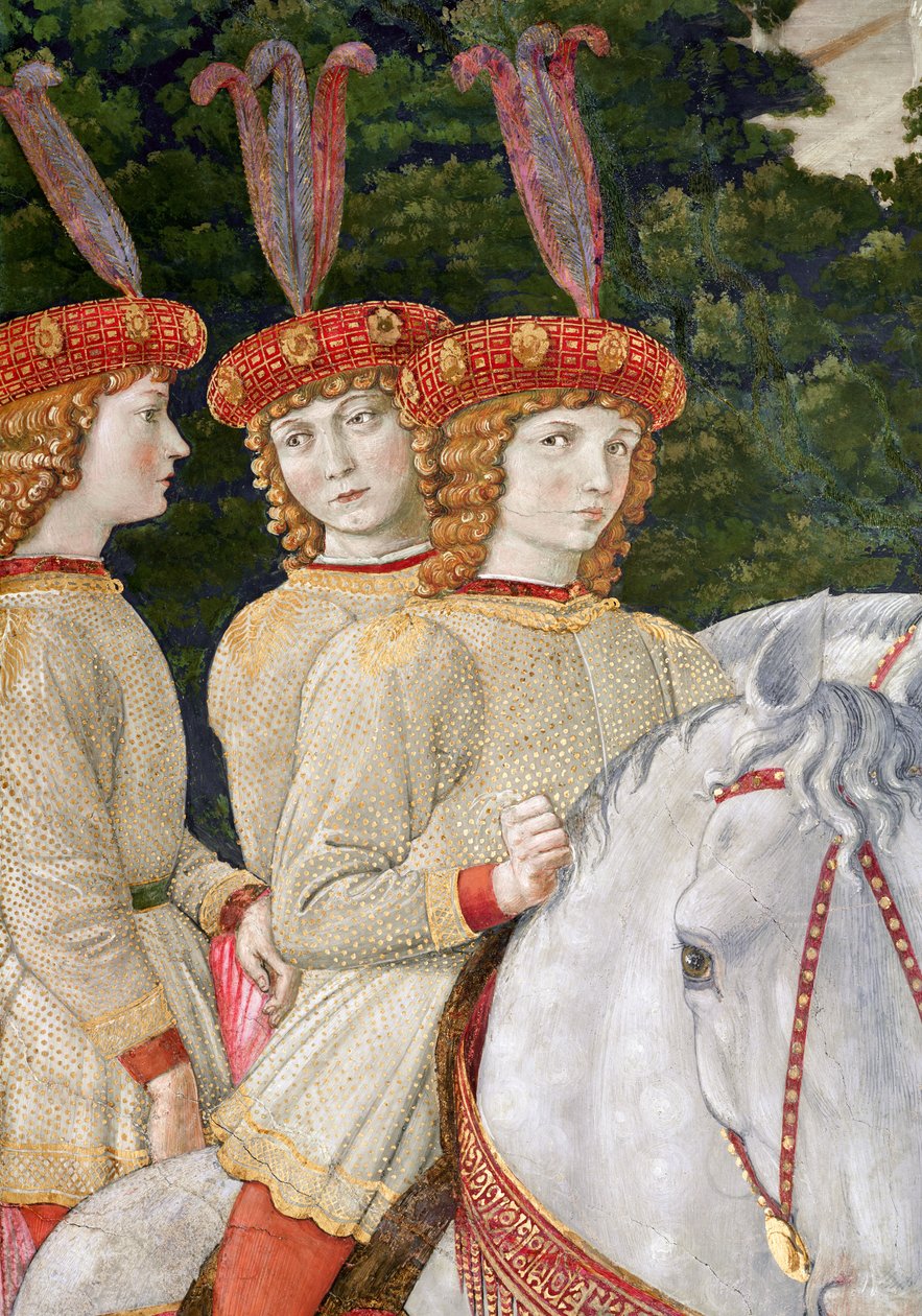 Maria (d.1460), Bianca (1461-88) ve Nannina (1463-93) Medici, Lorenzo