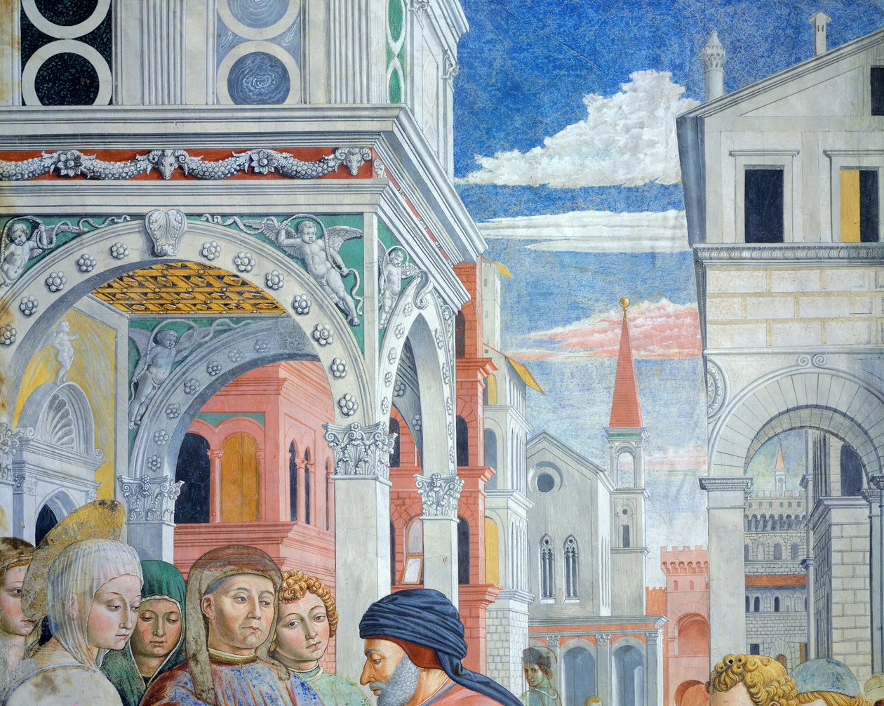 Aziz Augustine Öyküleri by Benozzo di Lese di Sandro Gozzoli