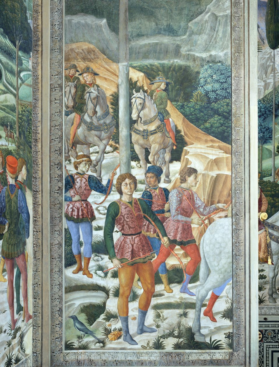 Magi'nin Yolculuğu by Benozzo di Lese di Sandro Gozzoli