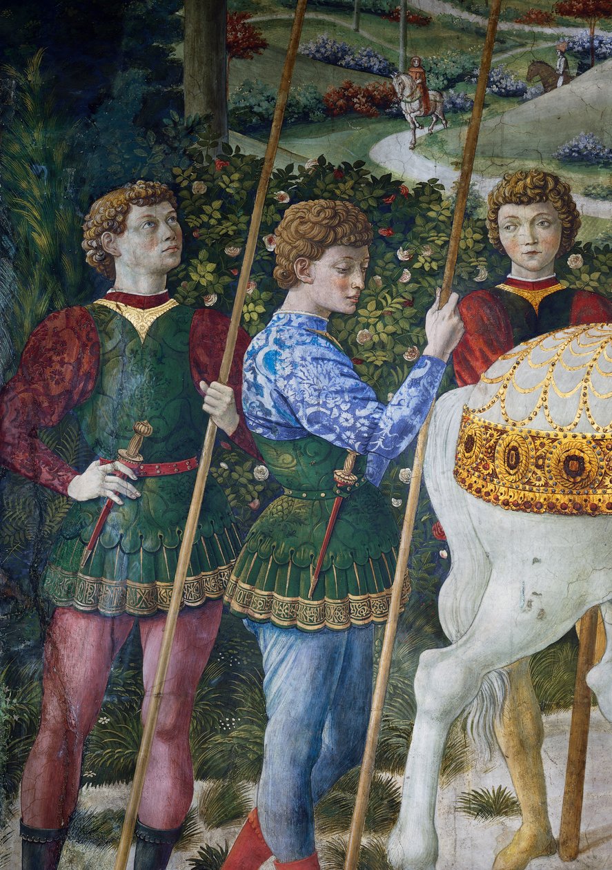 Magi Alayı, detay by Benozzo di Lese di Sandro Gozzoli