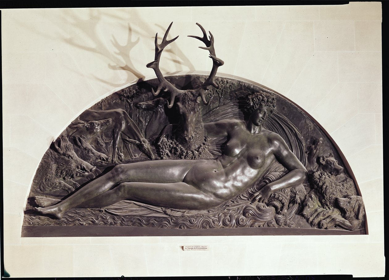 Fontainebleau Perisi, 1542 (bronz) by Benvenuto Cellini