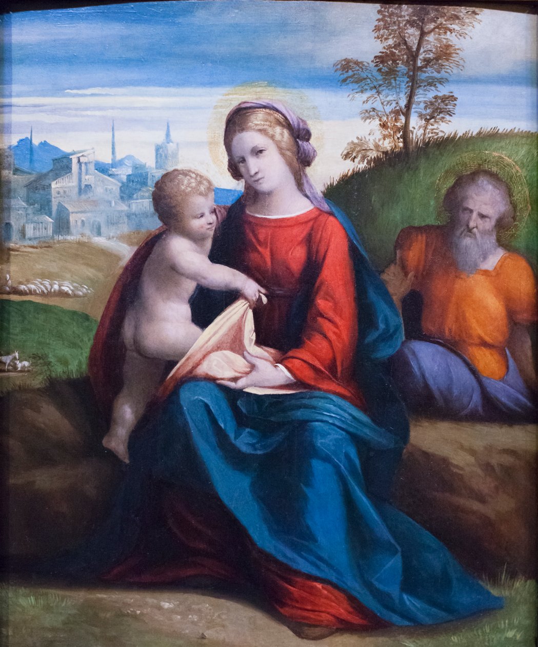 Kutsal Aile by Benvenuto Tisi da Garofalo