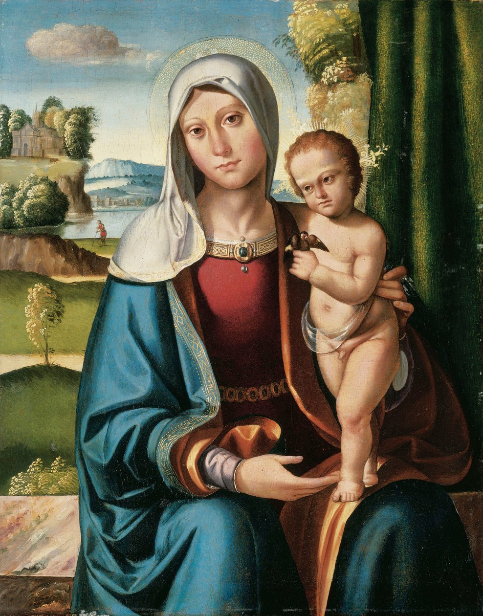 Madonna ve Çocuk by Benvenuto Tisi da Garofalo