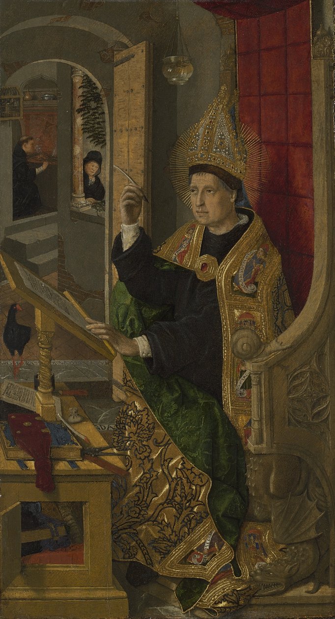 Aziz Augustine, 1477-85 by Bermejo