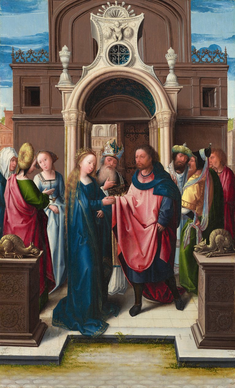Bakirenin Evliliği, c. 1513. by Bernaert van Orley