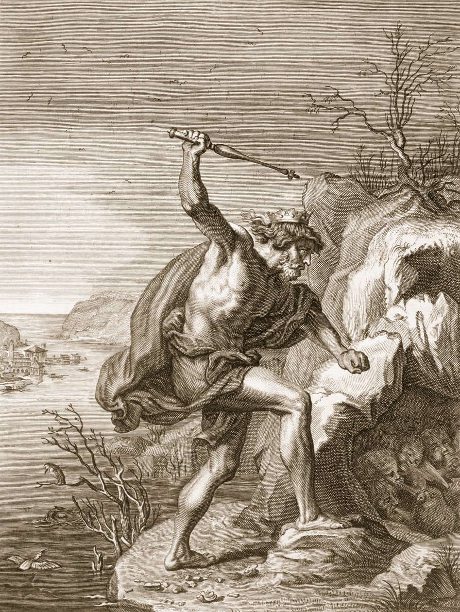 Alcyone ve Ceux Kuşa Dönüştü, 1730 by Bernard Picart