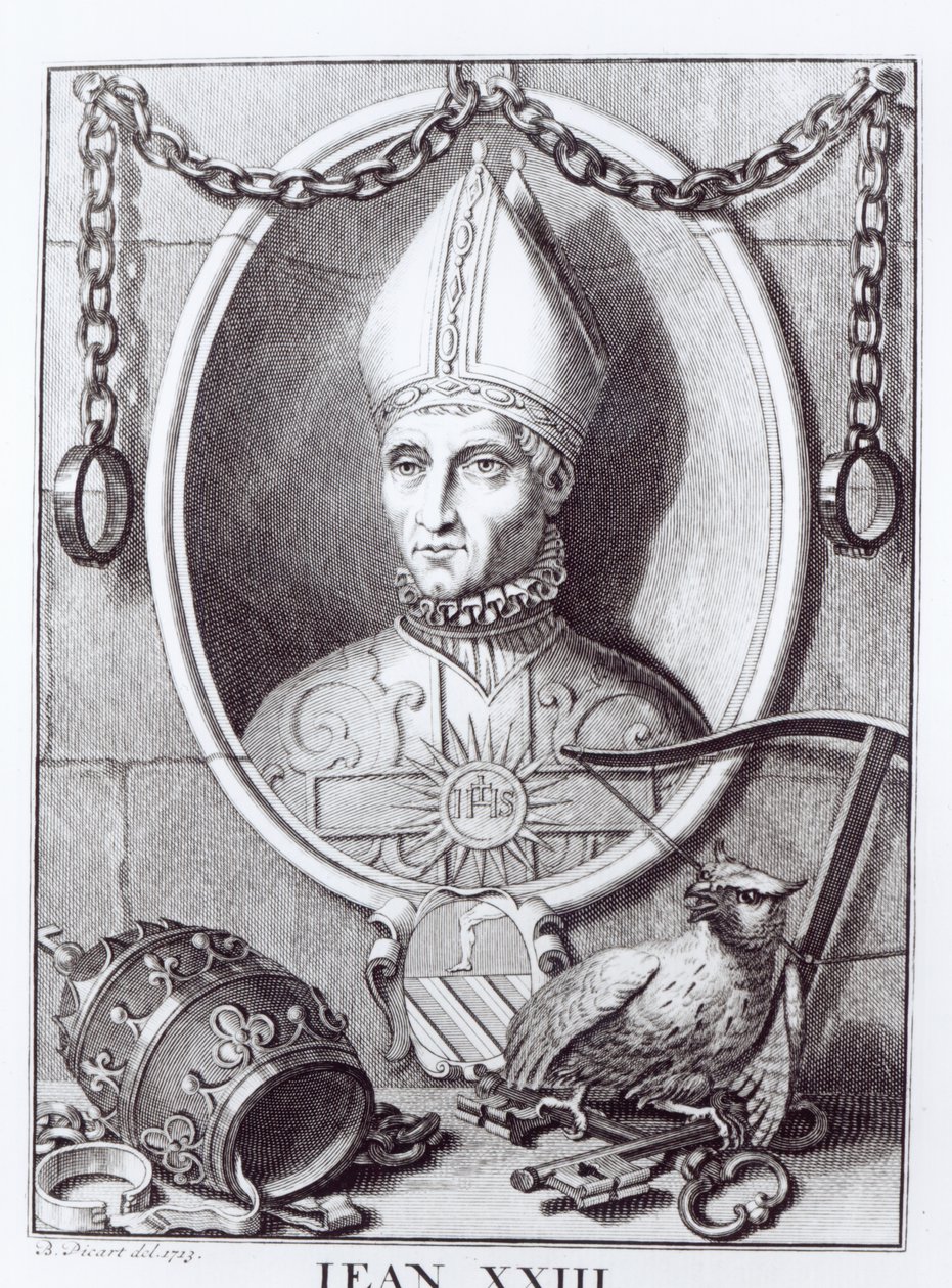 Antipop John XXIII, 1713 by Bernard Picart
