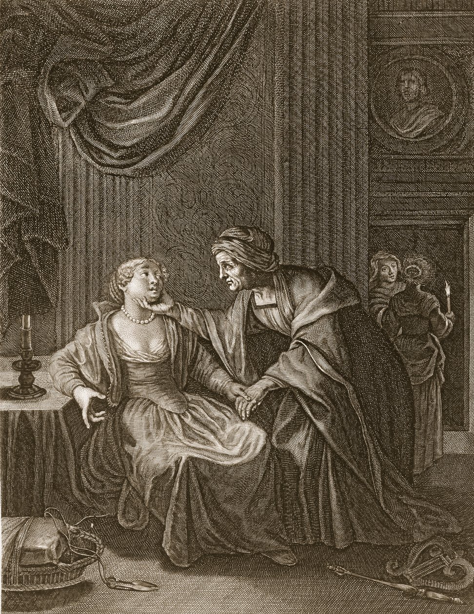 Apollon tarafından Eurynome Şeklinde Baştan Çıkarılan Leucothoe, 1731 by Bernard Picart