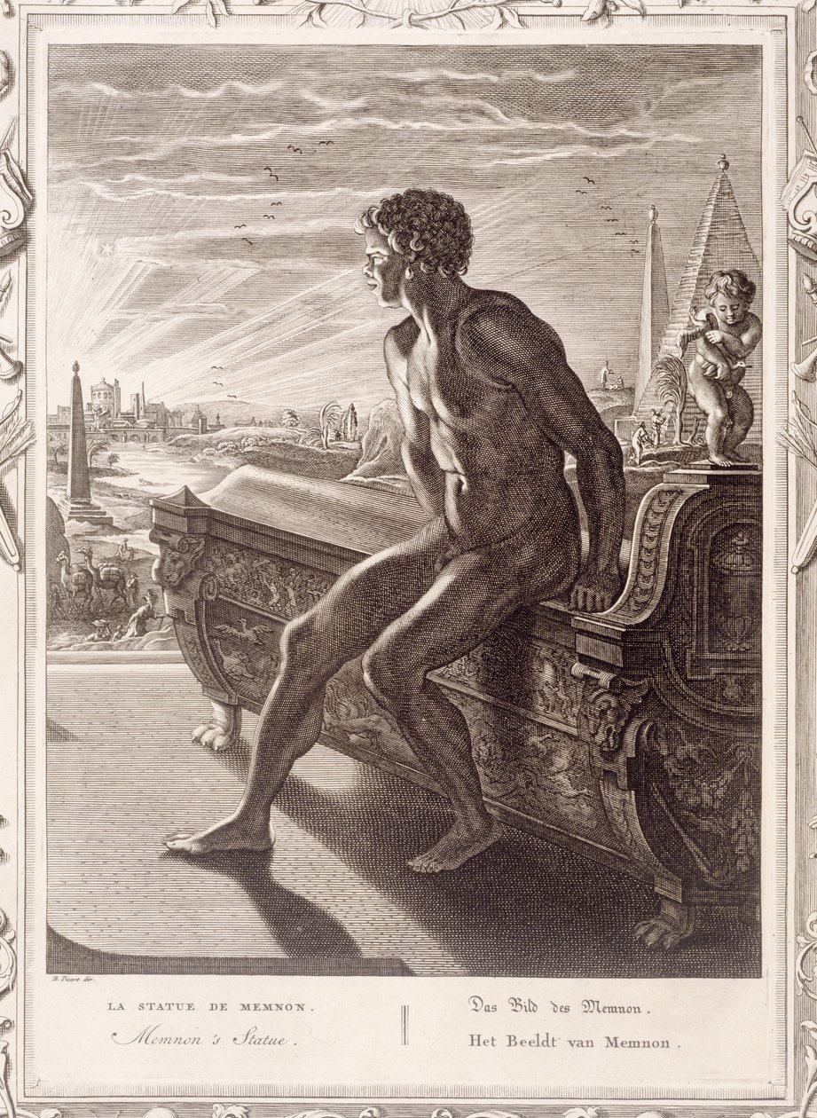 ಮೆಮ್ನಾನ್ ಪ್ರತಿಮೆ, 1731 ಟರ್ಕ್ by Bernard Picart