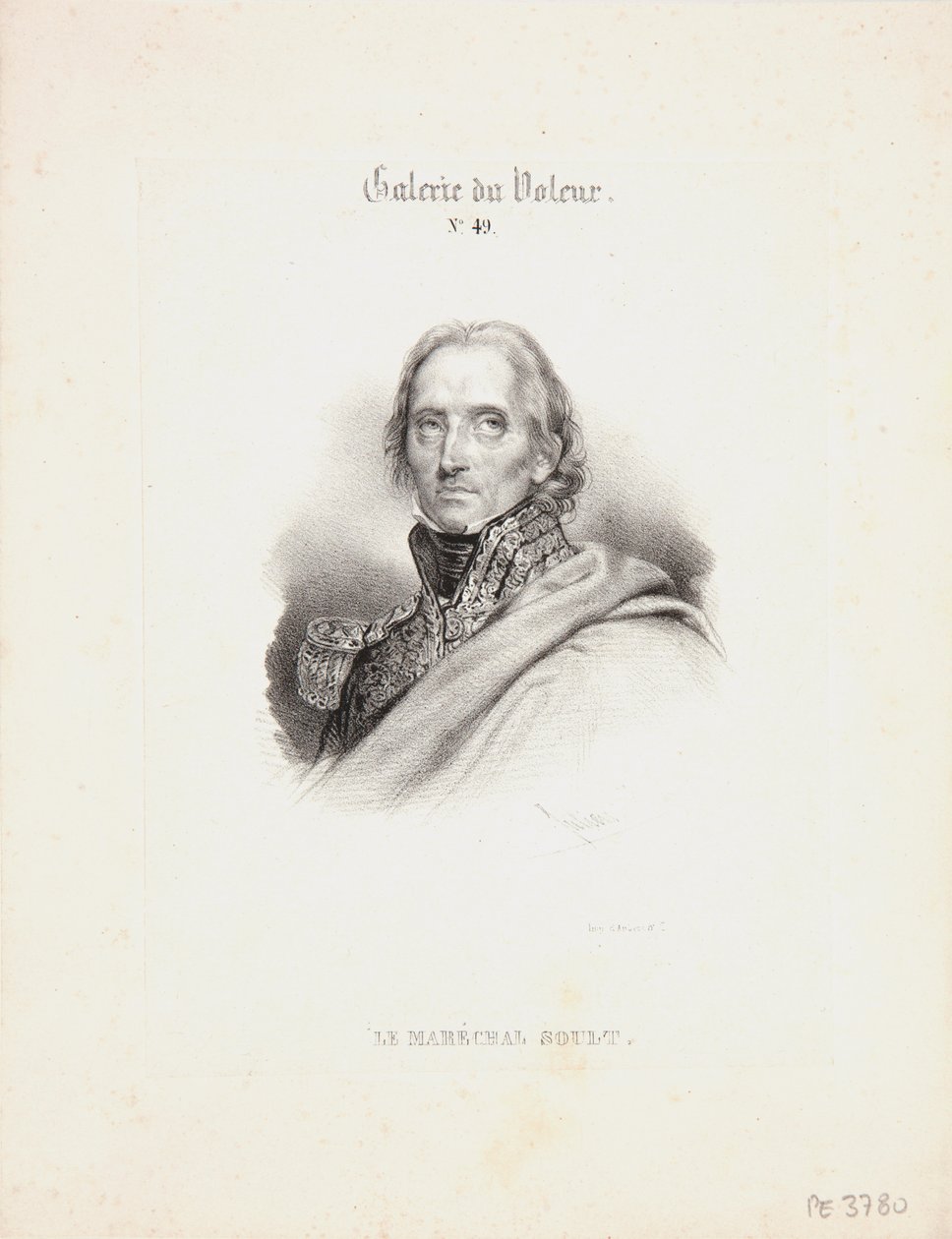 Mareşal Soult, c.1840 by Bernard Romain Julien