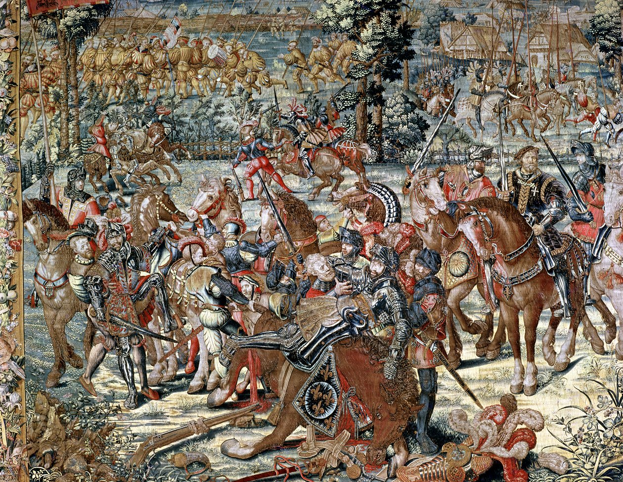 Pavia Savaşı. François I