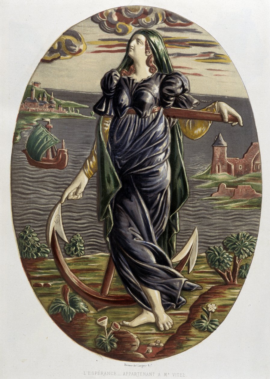 Umut - Seramik çanak, C. Delange ve C. Borneman, Paris tarafından “Bernard Palissy