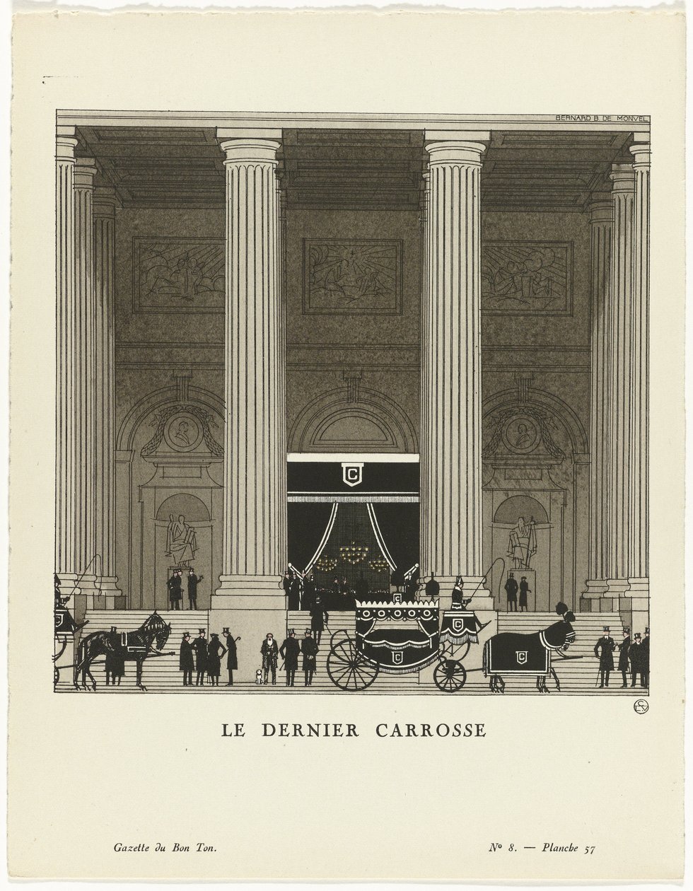Gazette du Bon Ton by Bernard Boutet de Monvel