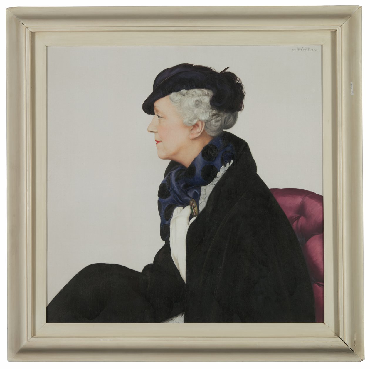 Ella de Wolfe doğumlu Leydi Mendl'in (1865-1950) portresi "Elsie" (tuval üzerine yağlı boya) by Bernard Boutet de Monvel
