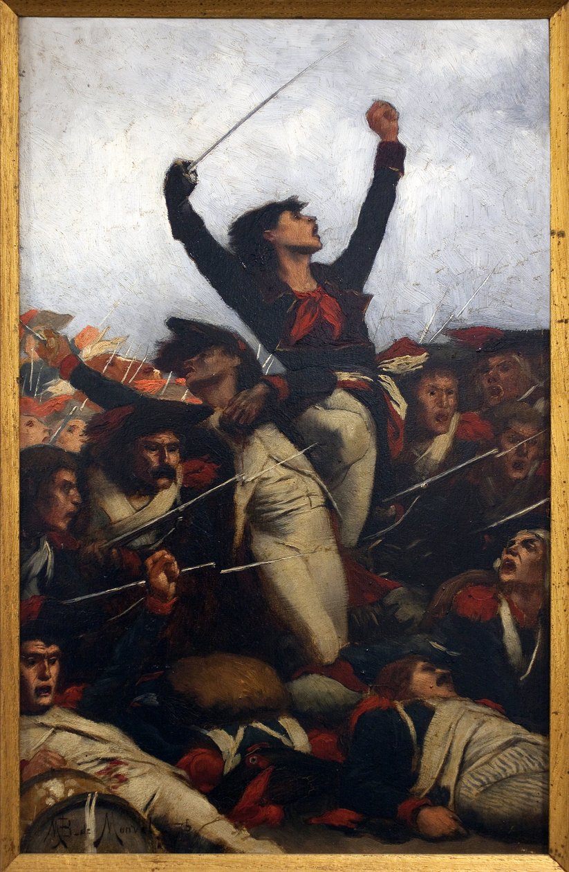 Barikat, Komün sahnesi by Bernard Boutet de Monvel