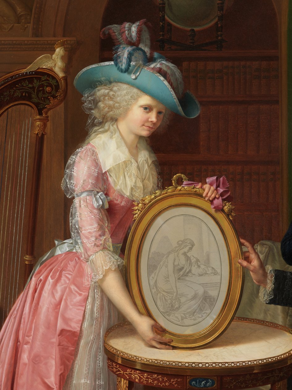 Villers ailesinin Portresi detayı by Bernard Duvivier