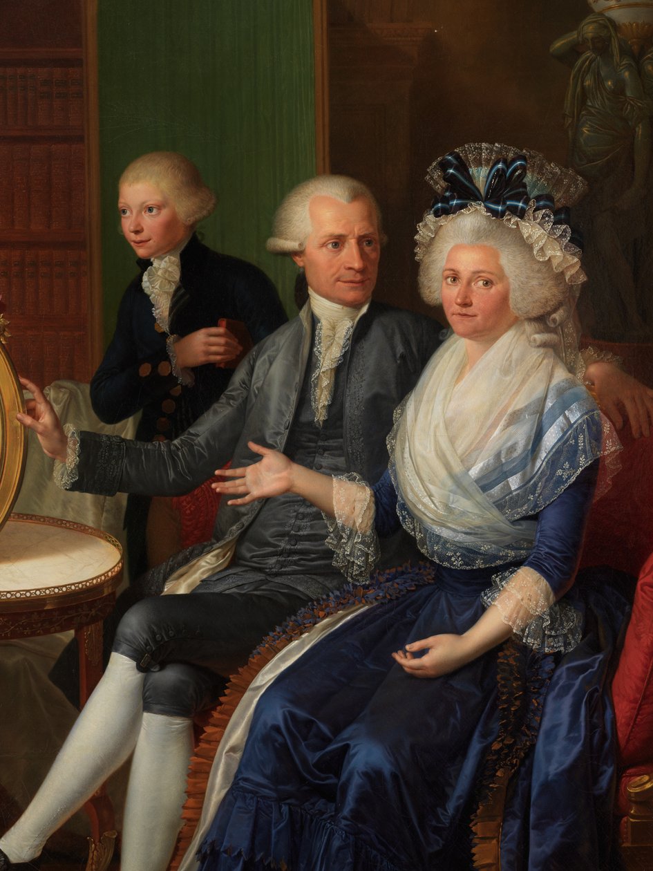 Villers ailesinin Portresi detayı by Bernard Duvivier