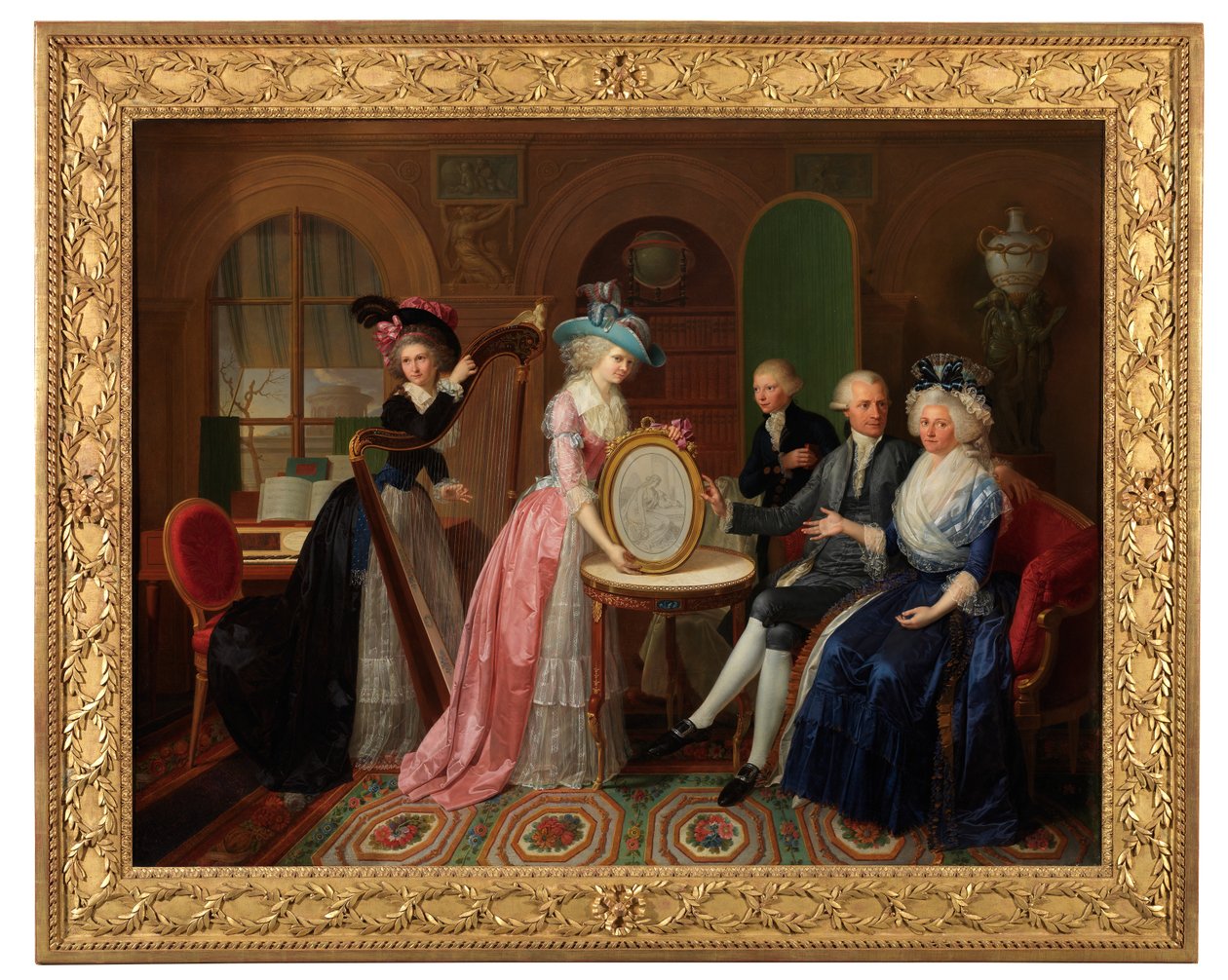 Villers ailesinin portresi by Bernard Duvivier