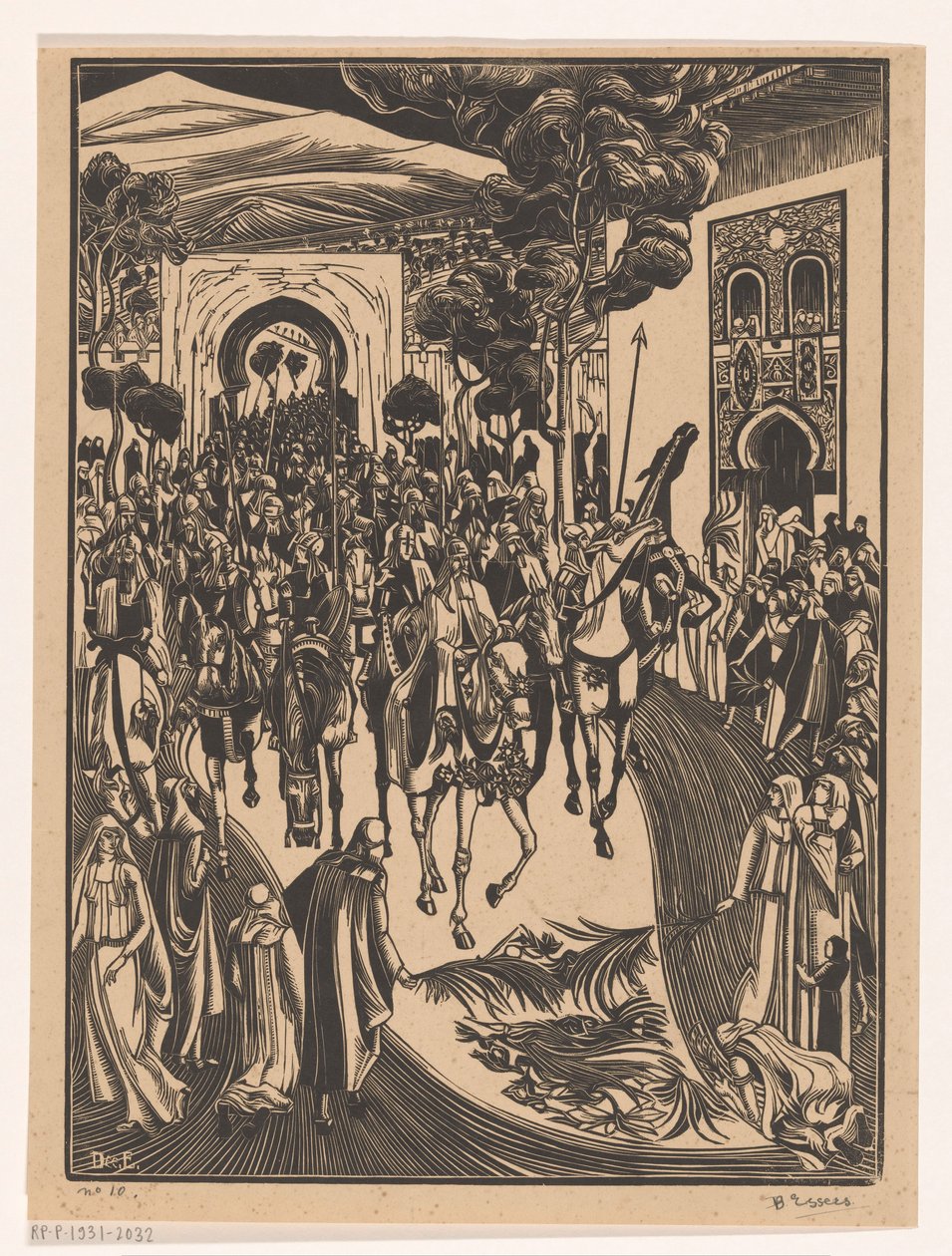 giriş by Bernard Essers (signed by artist)