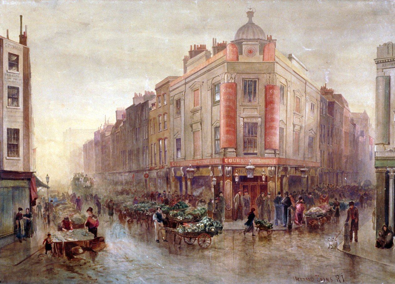 Seven Dials, Holborn, Londra, 1878