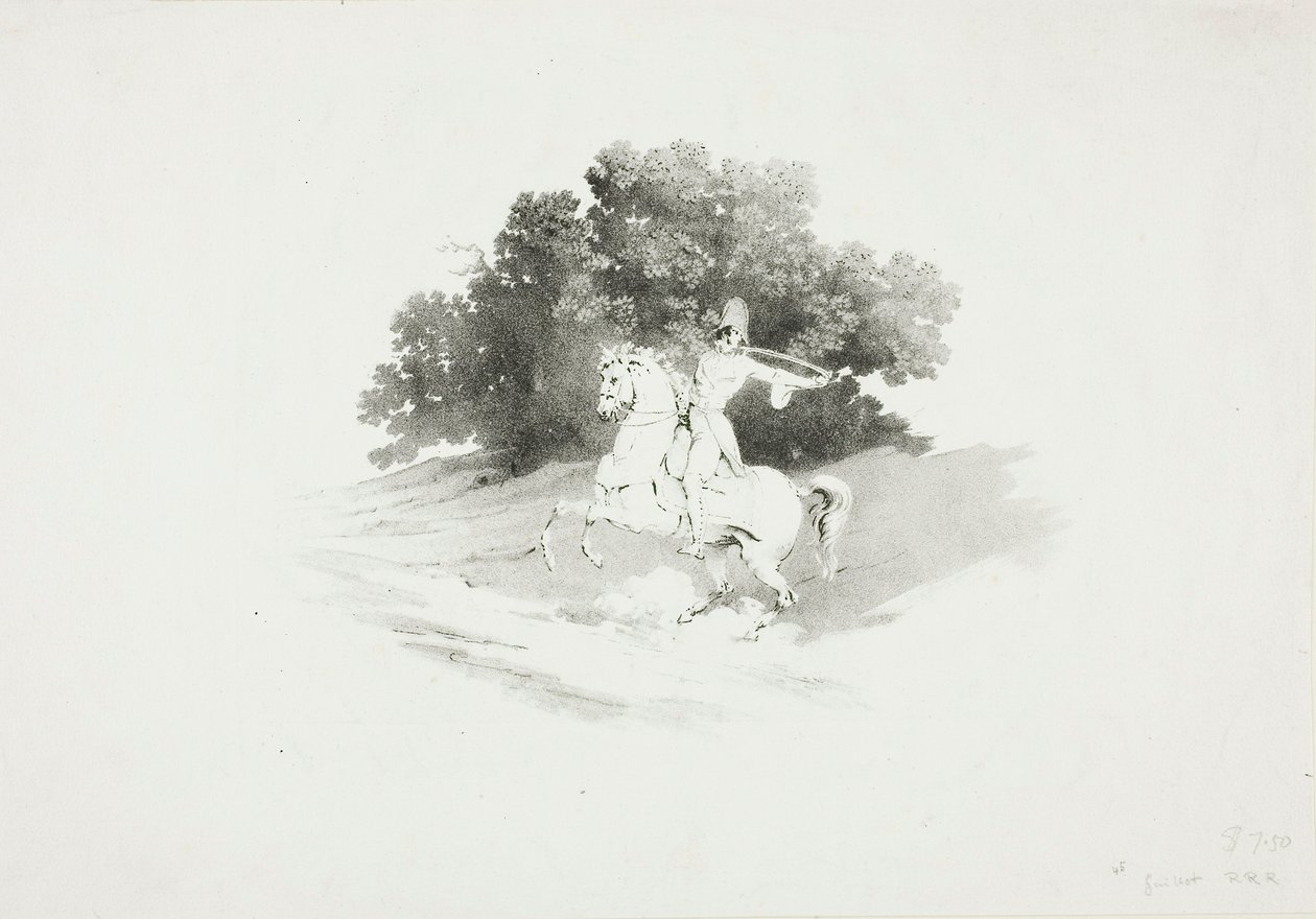 Atlı Trompetçi by Bernard Gaillot
