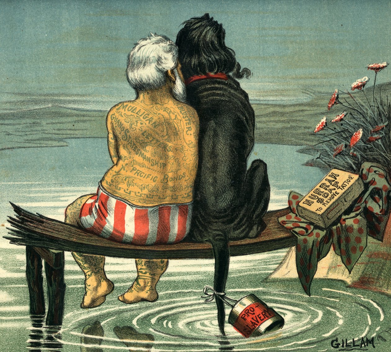 Ben ve Jack, Puck Dergisi 1884