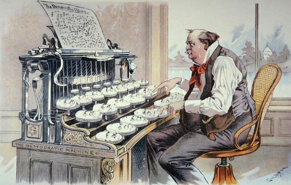 The Administration Typewriter, Grover Cleveland