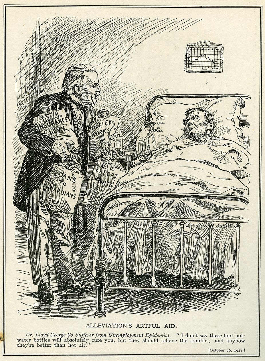Dr Lloyd George, dört sıcak su şişesi, 