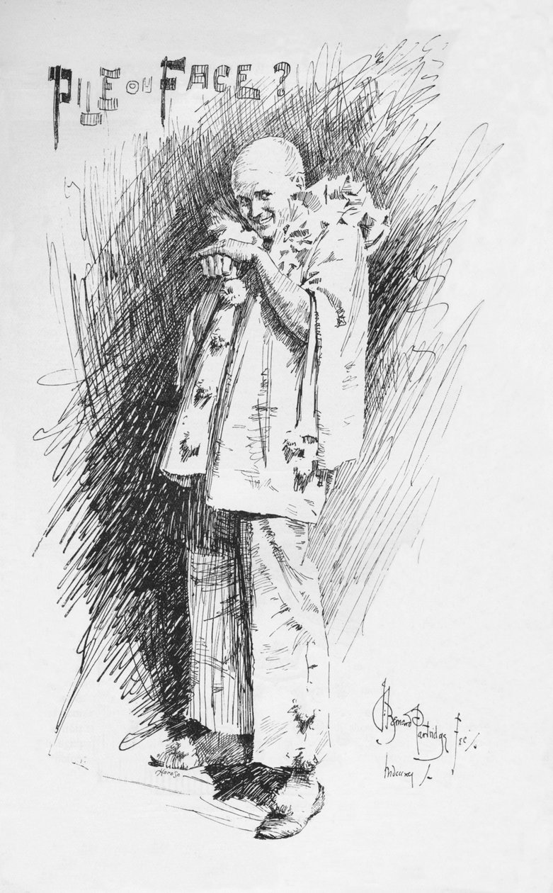 Palyaço Kroki, c1893, 1894 by Bernard Partridge