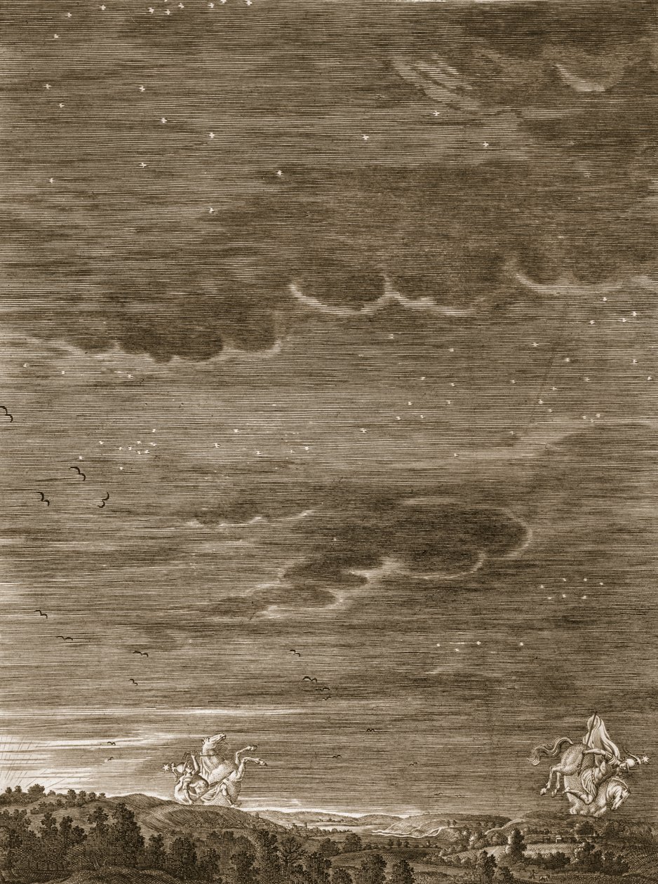 Castor ve Pollux, 1731 by Bernard Picart
