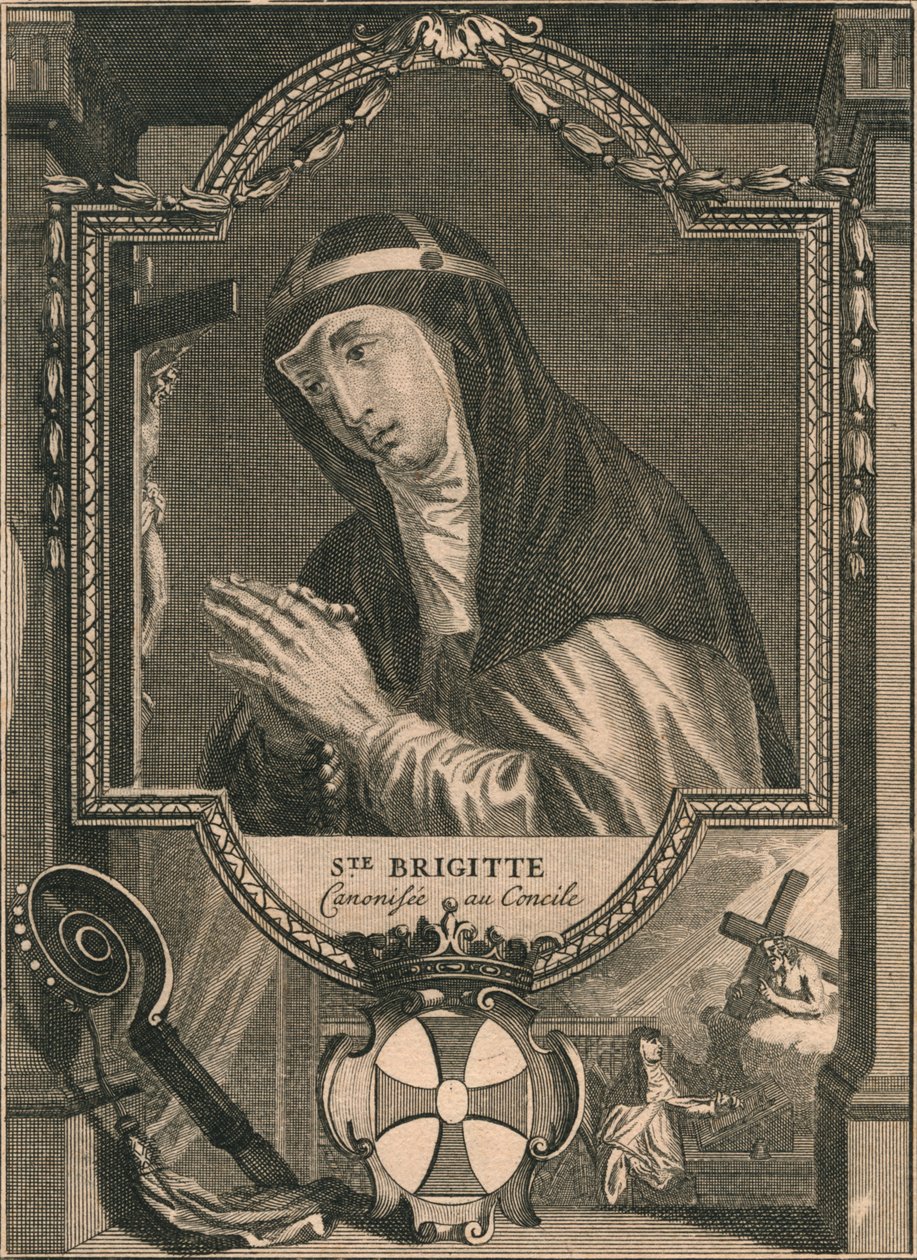 Ste. Brigitte, 1713. by Bernard Picart