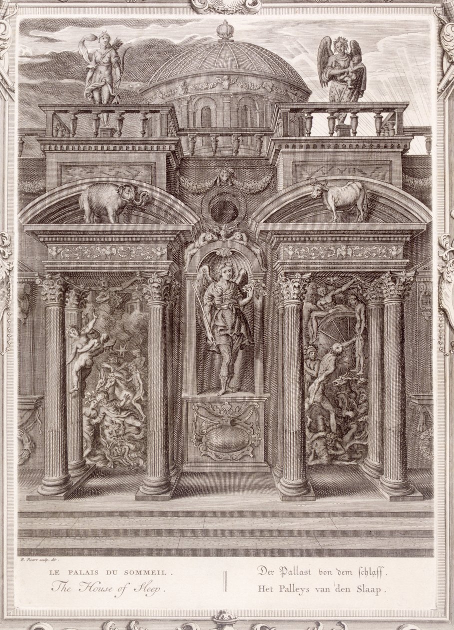 Uyku Evi, 1731 by Bernard Picart