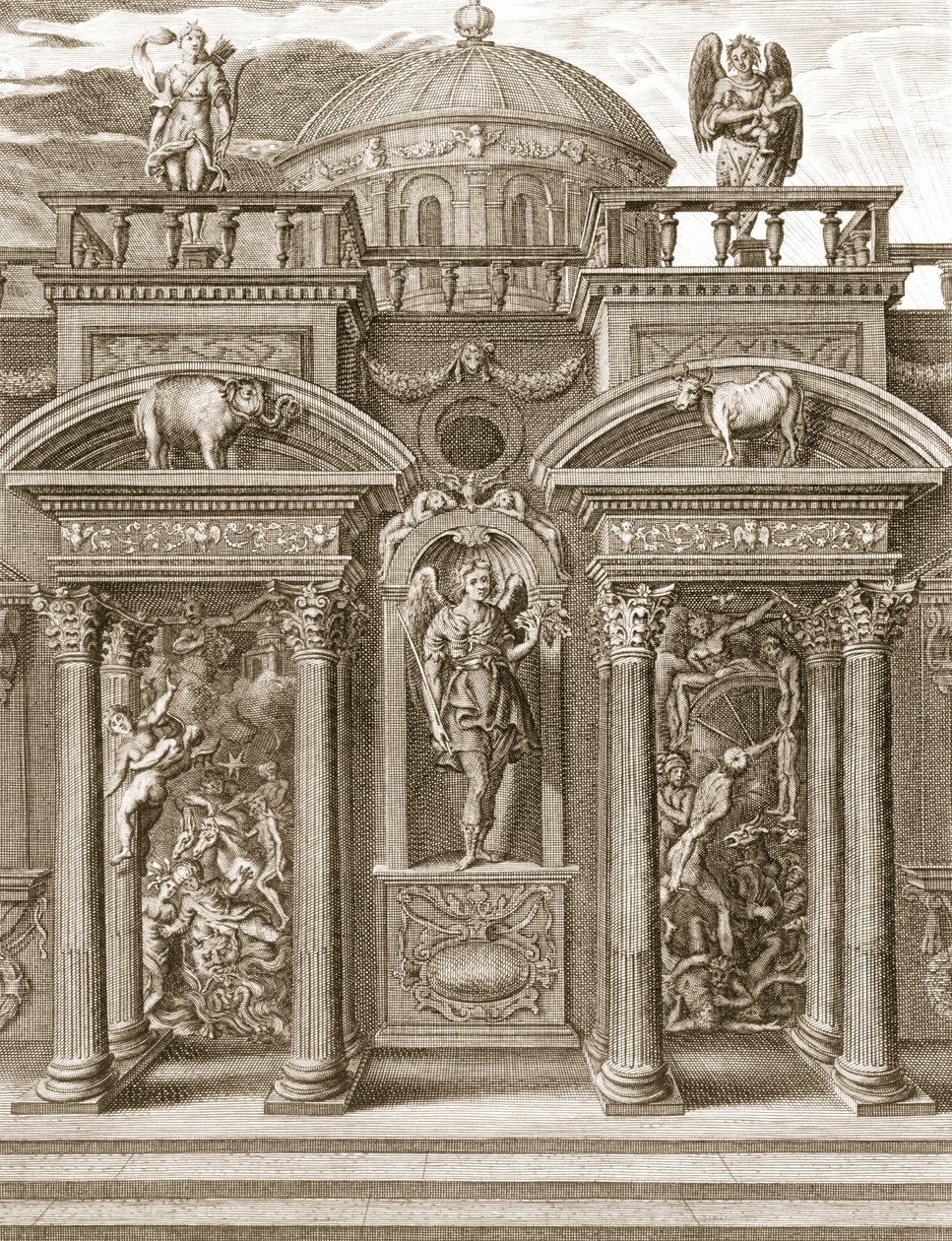 Uyku Evi, 1731 by Bernard Picart
