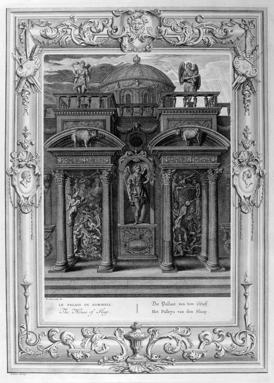 Uyku Evi, 1733 by Bernard Picart