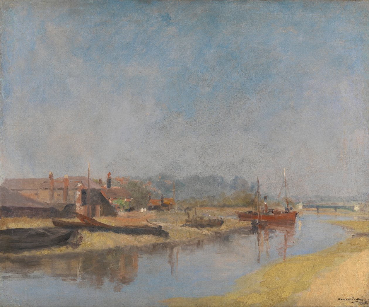 balık pazarı by Bernard Sickert