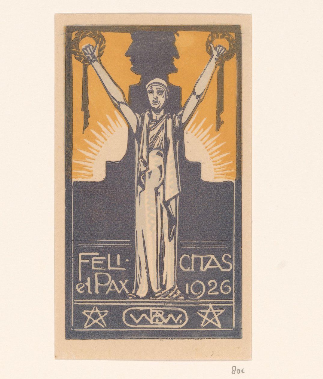 Mutluluk ve Barış 1926 (nesne üzerindeki orijinal başlık) by Bernard Willem Wierink