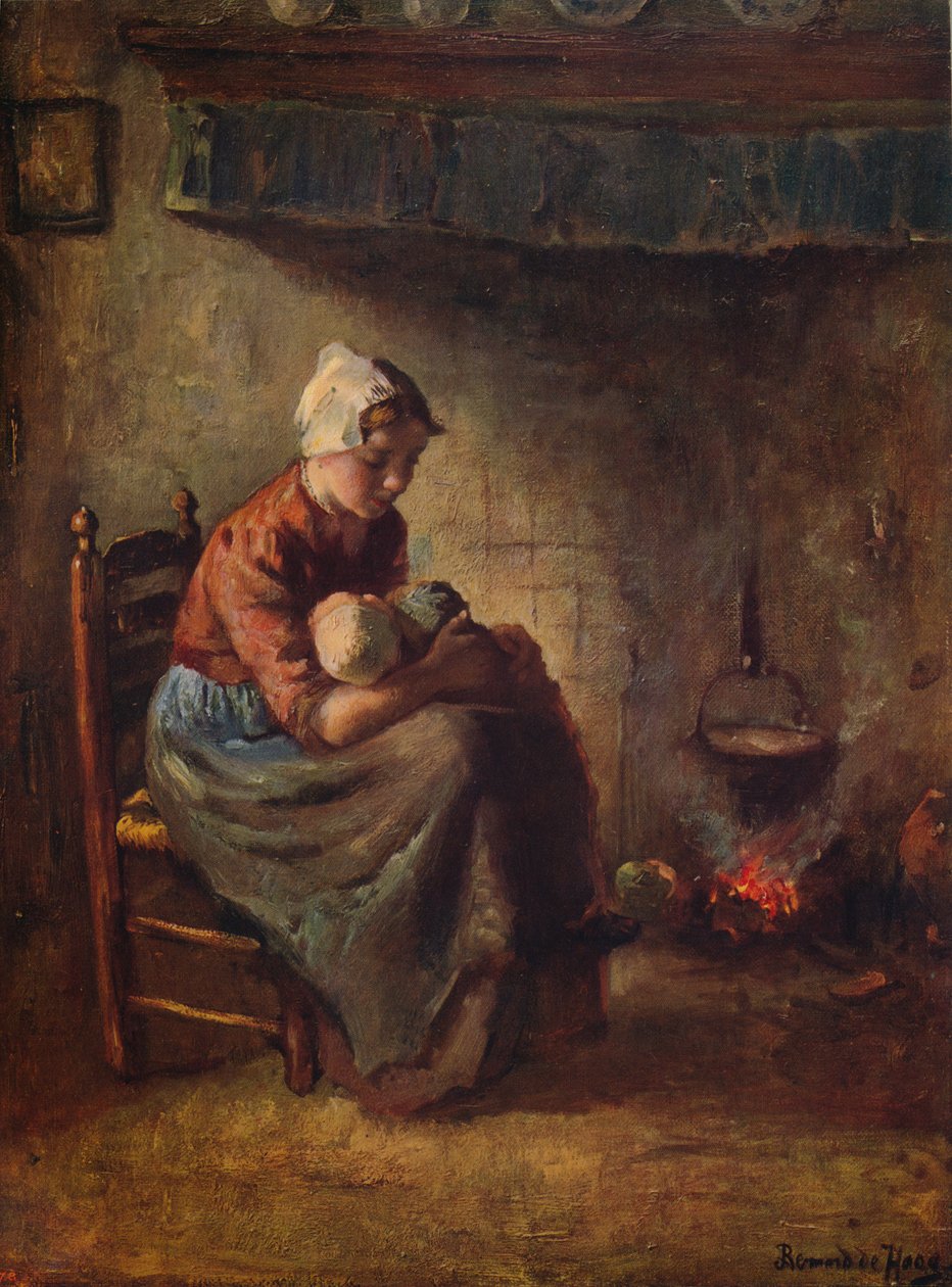 Bir Kulübe Madonna, c1915 by Bernard de Hoog