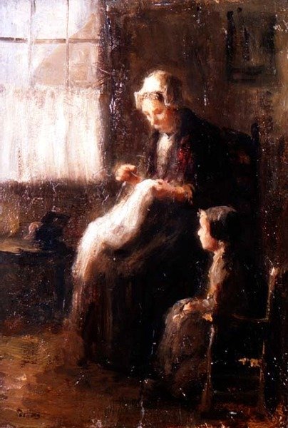 Anneden Bir Ders (panel) by Bernard de Hoog