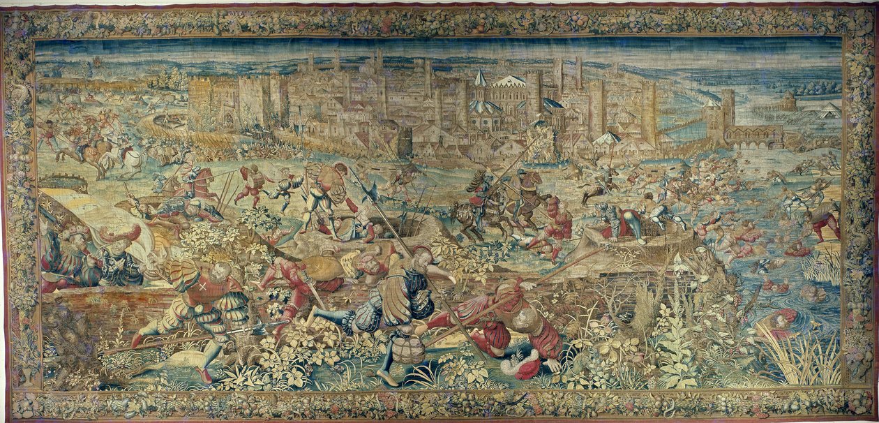 Pavia Savaşı Bölümü (1525) by Bernard van Orley
