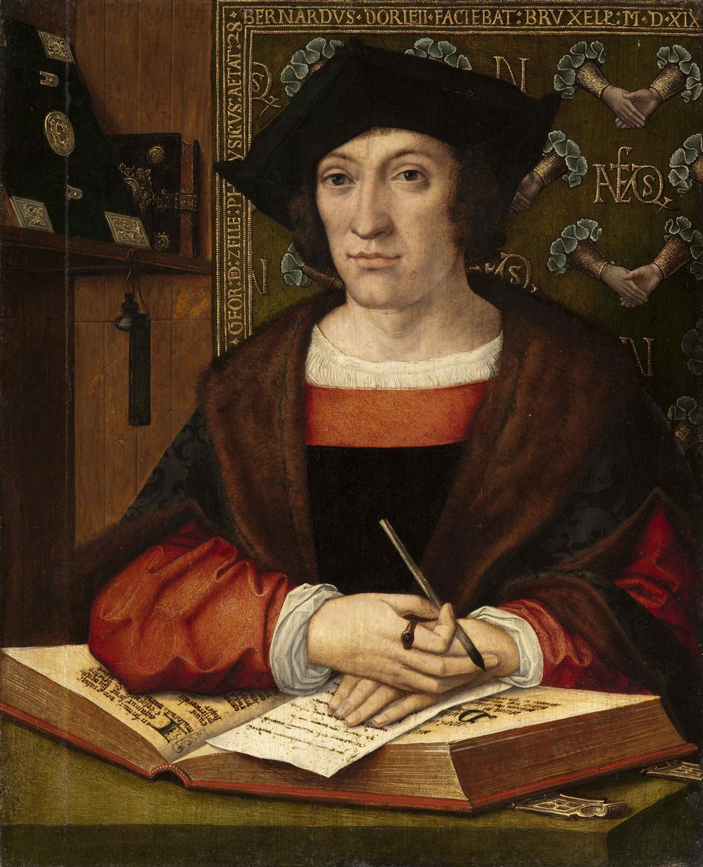 Joris van Zelle, 1519. by Bernard van Orley