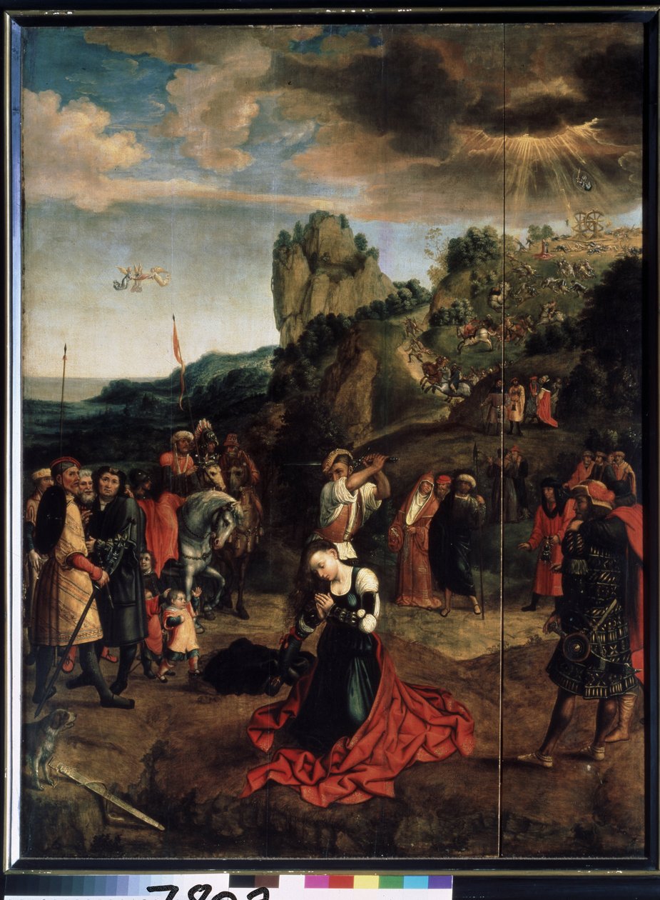 Le şehit de Sainte Catherine. (Aziz Catherine