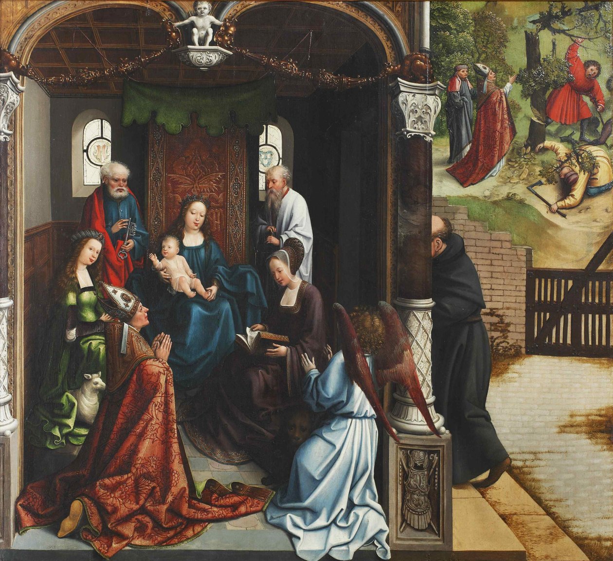 Bakire ve Çocuk, 1514