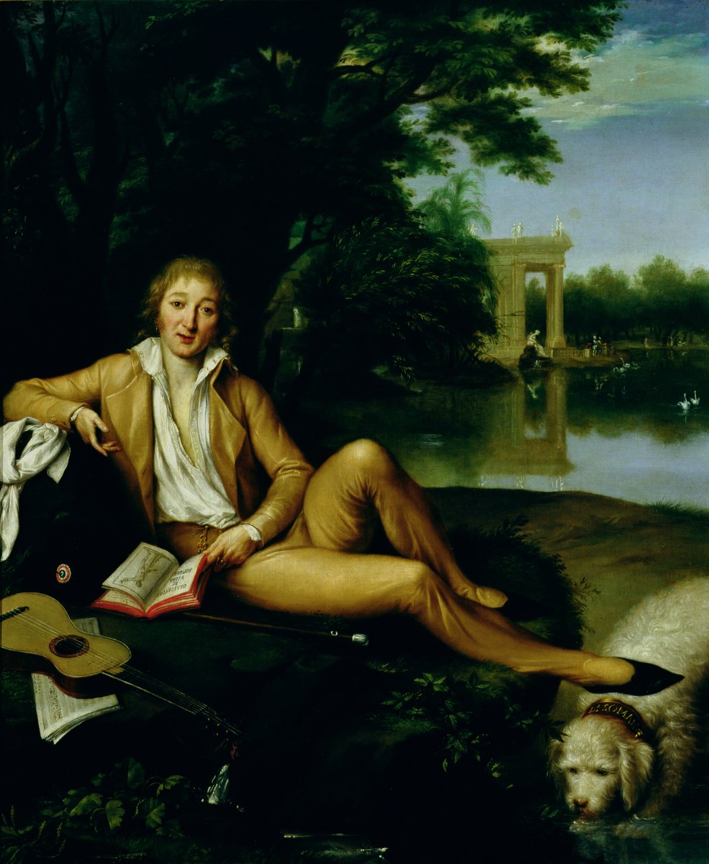 Portrait of Camillo Borghese (1775-1832)  by Bernardino Nocchi