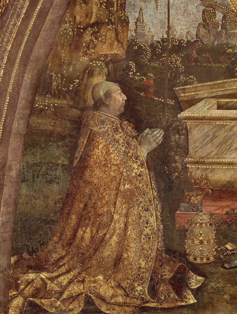 Papa Alexander VI, 1492 by Bernardino di Betto Pinturicchio