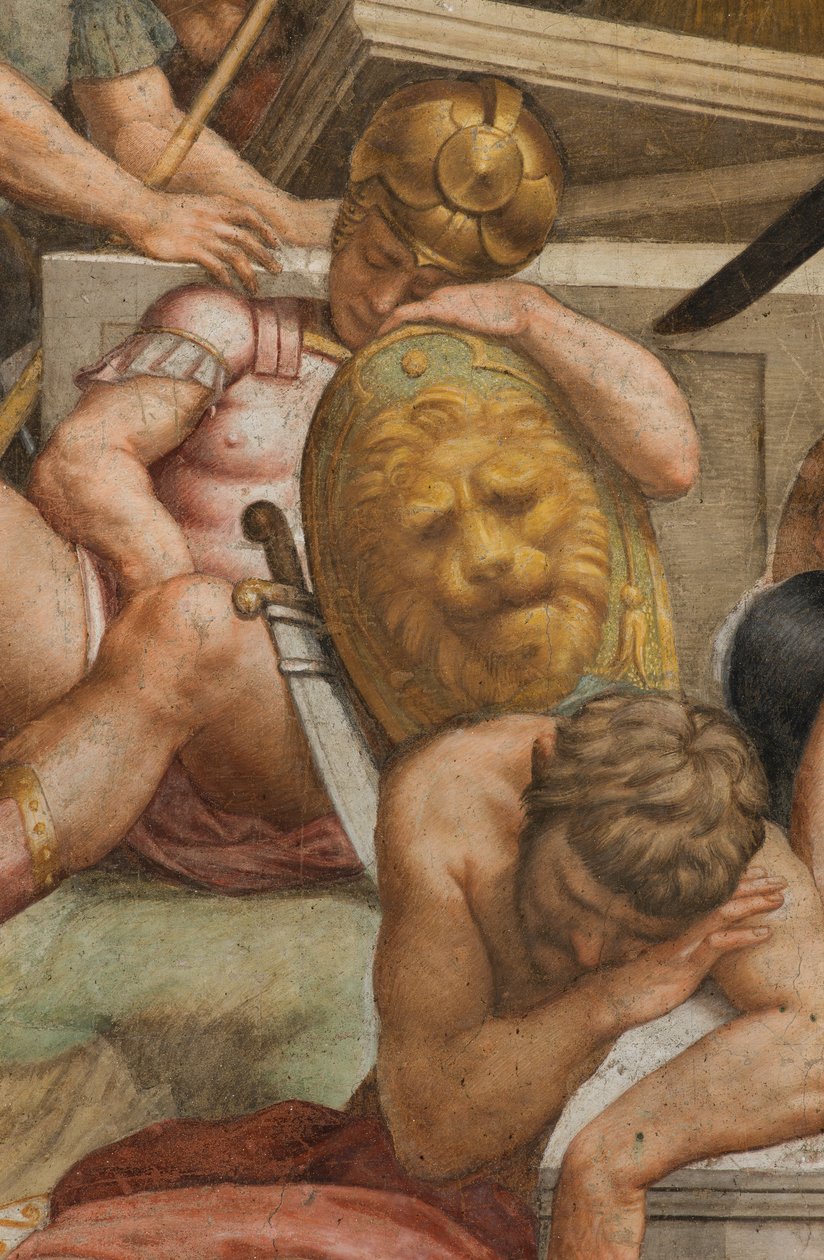 Counterfaccata, Bernardino Gatti, Diriliş 1529, Detay by Bernardino Gatti